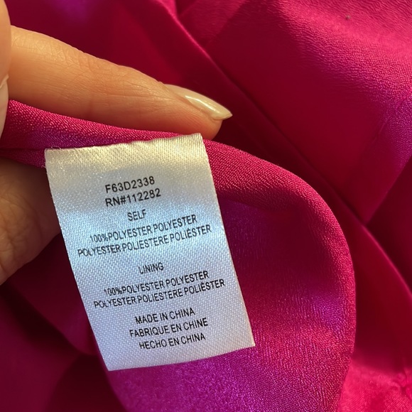 Adelyn Rae fuschia dress Adelyn Rae Cage Back Skater Dress - Picture 12 of 12